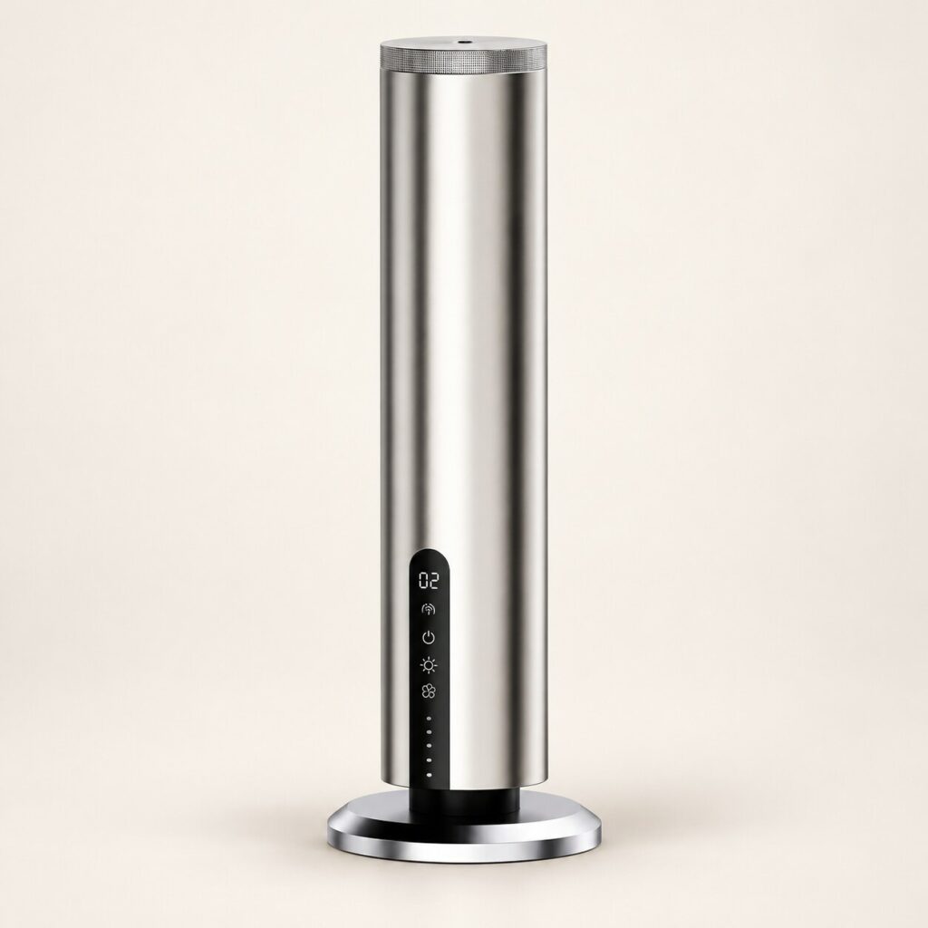 Difusor cilíndrico de aluminio Brumeli AURA